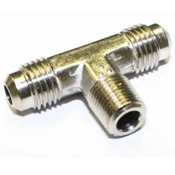 Nitrous Express 4AN Male x 1/8NPT Straight T image 2