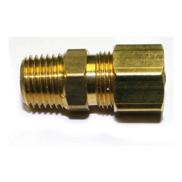 Nitrous Express 1/4 NPT Male x 3/8 Compression Straight image 2