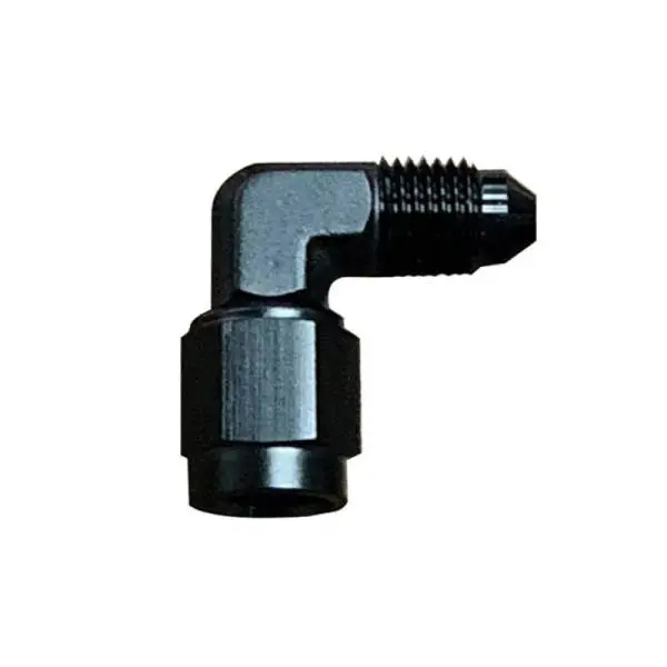 Nitrous Express 3AN Male x 90 -3 Female Swivel - Blue image 3
