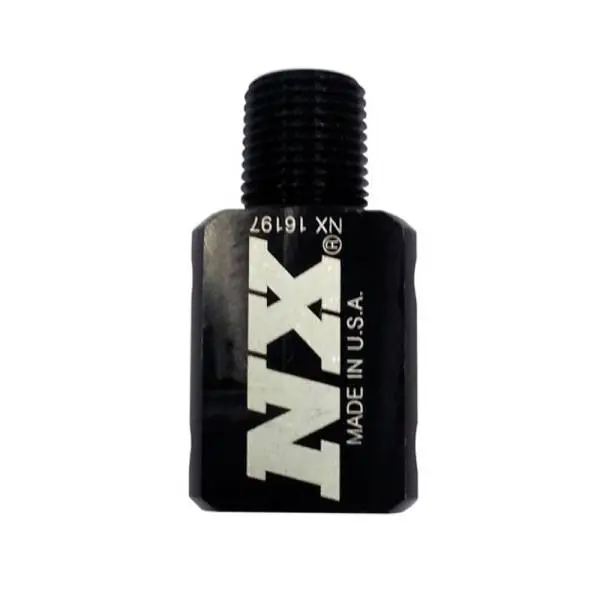 Nitrous Express Black Compact 1 Inlet 4 Outlet Distribution Block thumbnail 2