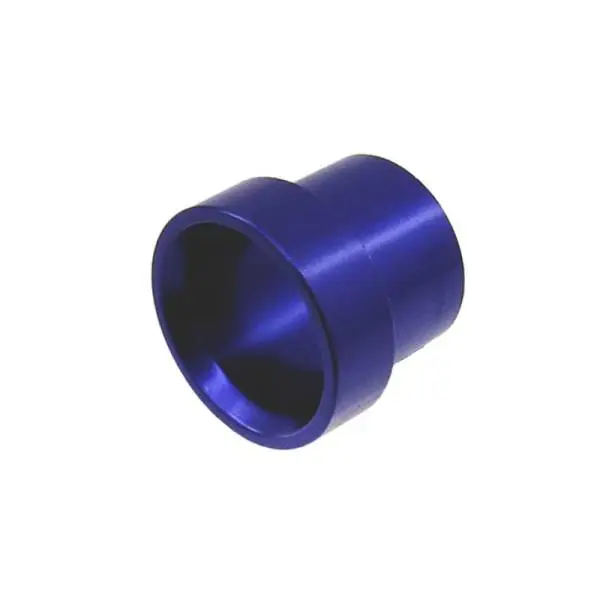 Nitrous Express 1/2 Tubing Sleeves Blue Aluminum image 2