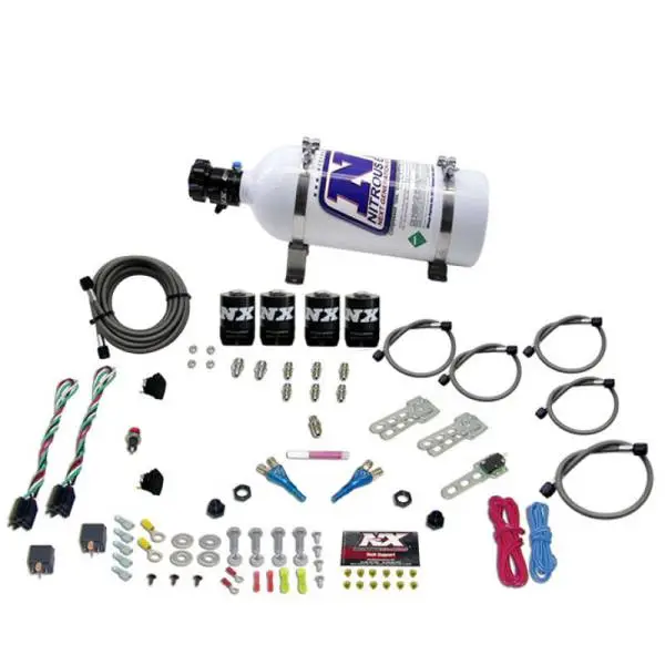 Nitrous Express Ford EFI Dual Stage Nitrous Kit (50-150HP x 2) w/5lb Bottle thumbnail 3