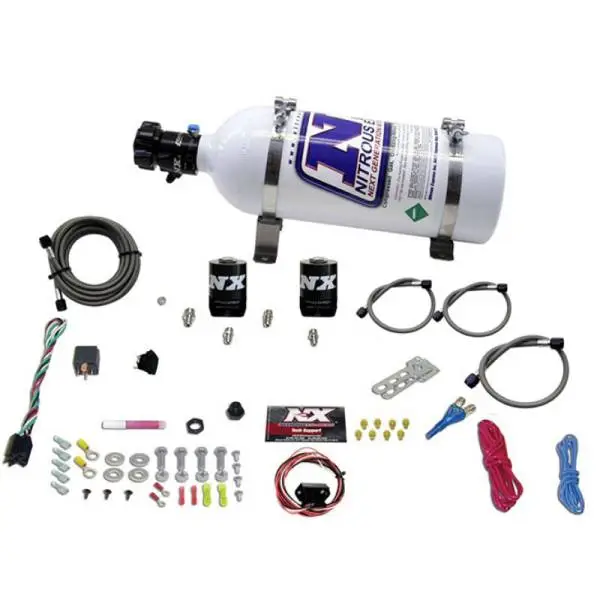 Nitrous Express Universal Fly By Wire Single Nozzle Nitrous Kit w/5lb Bottle (Incl TPS Switch) image 2