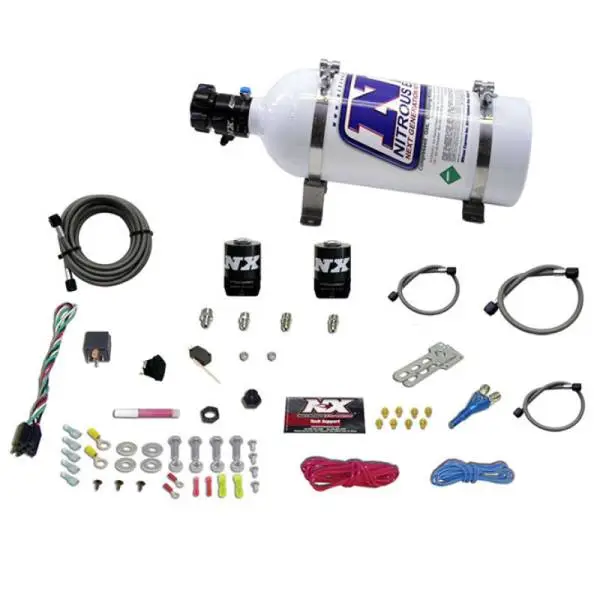 Nitrous Express All Dodge EFI Single Nozzle Nitrous Kit (35-150HP) w/5lb Bottle thumbnail 2