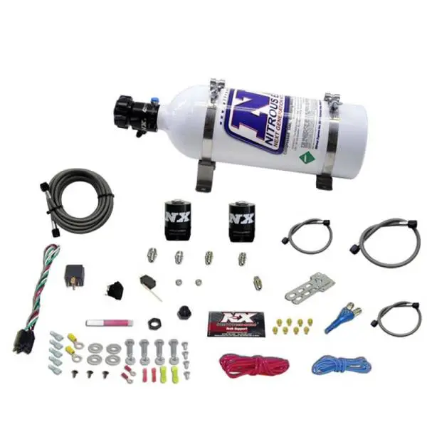 Nitrous Express All Ford EFI Single Nozzle Nitrous Kit (35 -50-150HP) w/5lb Bottle thumbnail 2