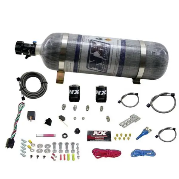 Nitrous Express All Ford EFI Single Nozzle Nitrous Kit w/Composite Bottle thumbnail 3