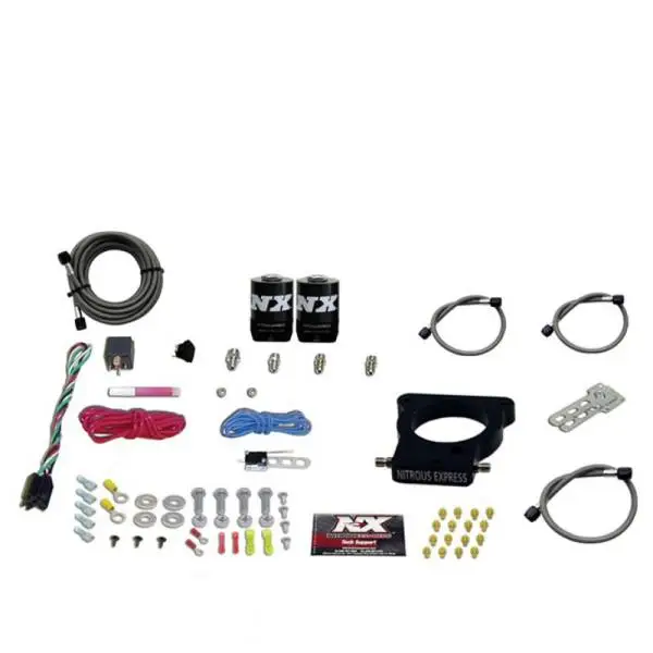 Nitrous Express GM LS 78mm 3-Bolt Nitrous Plate Kit (50-350HP) w/o Bottle thumbnail 3