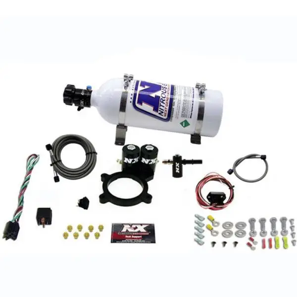 Nitrous Express 2014+ GM 5.3L Truck Nitrous Plate Kit (50-250HP) w/5lb Bottle thumbnail 2