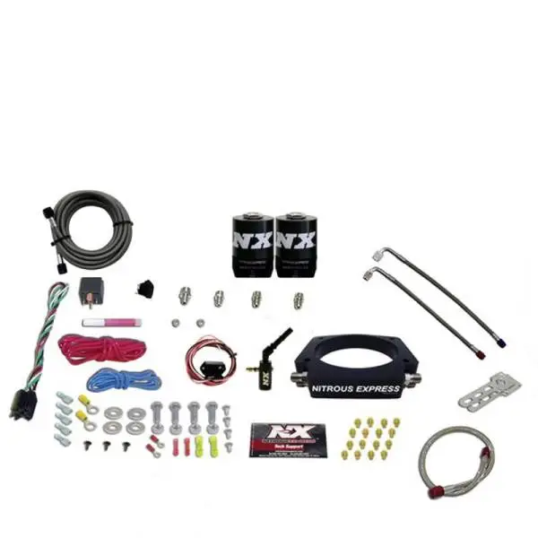 Nitrous Express 2014+ GM 6.2L Truck Nitrous Plate Kit (35-300HP) w/o Bottle thumbnail 2