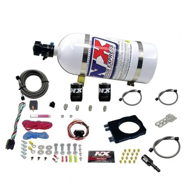 Nitrous Express Dodge Hemi Nitrous Plate Kit (50-400HP) w/10lb Bottle thumbnail 2