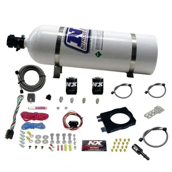 Nitrous Express Dodge Hemi Nitrous Plate Kit (50-400HP) w/15lb Bottle thumbnail 2