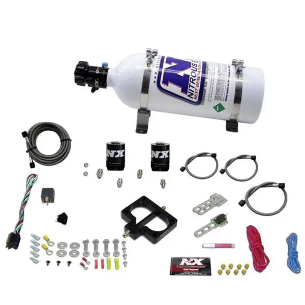 Nitrous Express Dodge TBI (Magnum) Nitrous Plate Kit (Magnum Engine) w/5lb Bottle thumbnail 2