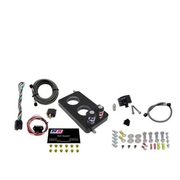 Nitrous Express 05-10 Ford Mustang 4.6L 3 Valve Nitrous Plate Kit (50-150HP) w/o Bottle thumbnail 3