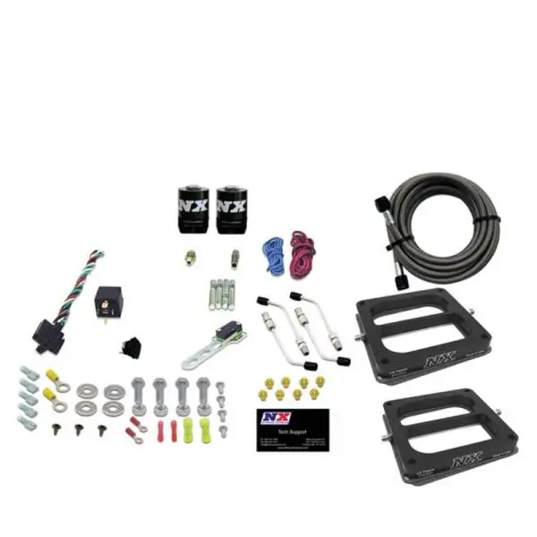 Nitrous Express Dual Dom/Gas Nitrous Kit (100-500HP) w/o Bottle image 3