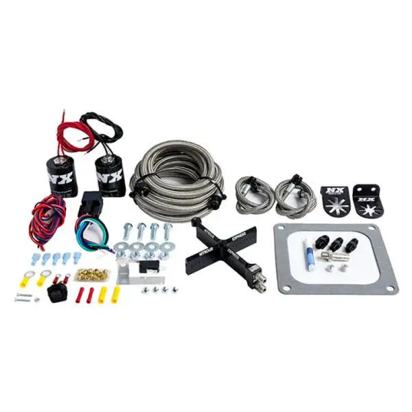 Nitrous Express 4500 Covert Crossbar Plate System Stage 6 50-300HP (w/o Bottle)