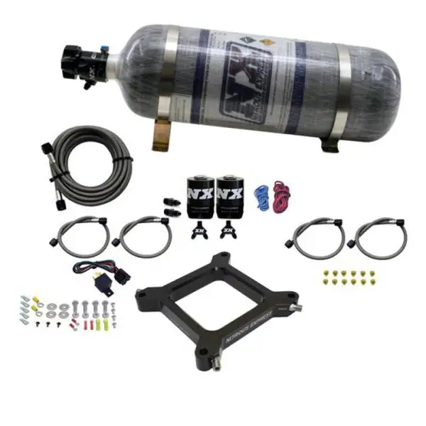 Nitrous Express 4150 Assassin Plate Stage 6 Alcohol 50-300HP (12lb Bottle)
