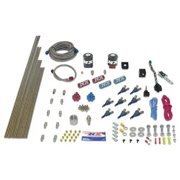 Nitrous Express 8 Cyl Gas Nitrous Kit (200-500HP) w/15lb Bottle image 2