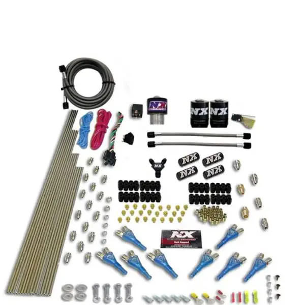 Nitrous Express Pro-Shk/Gas 2 Fuel 1 Supershark Solenoid Nitrous Kit (200-600HP) w/o Bottle image 2