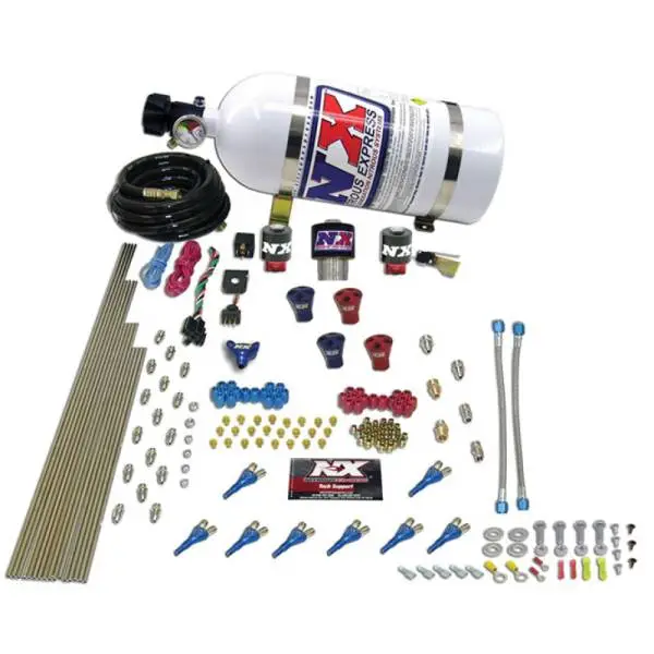 Nitrous Express Pro-Shk/Gas Nitrous Kit (200-600HP) w/Composite Bottle thumbnail 2