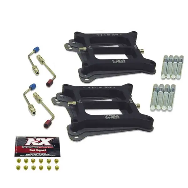 Nitrous Express Dual 4150 Stage Six Nitrous Plate Conversion image 2