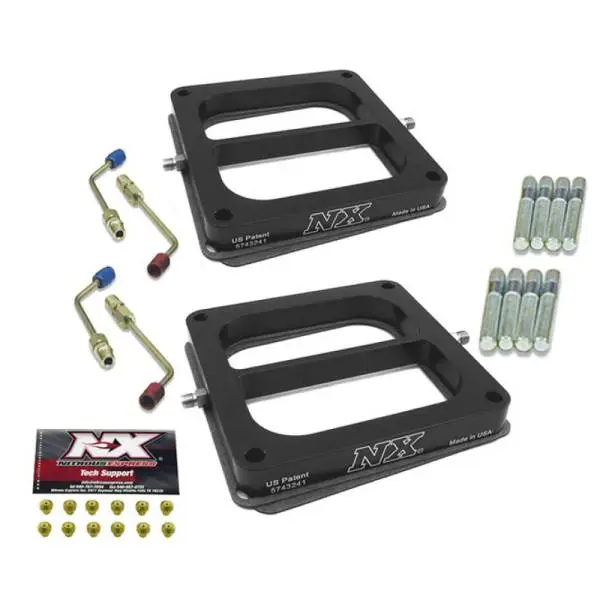 Nitrous Express Dual Dominator Pro-Power Nitrous Plate image 2