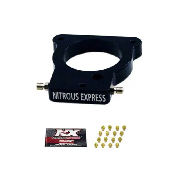 Nitrous Express EFI Nitrous Plate Conversion GM LS 78mm 3-Bolt thumbnail 3
