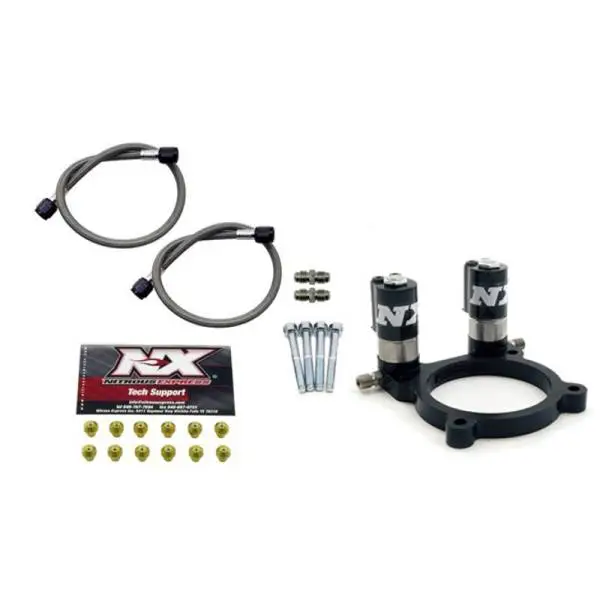 Nitrous Express 11-14 Ford Mustang 3.5L/3.7L Nitrous Plate Conversion (w/Integrated Solenoids) thumbnail 3