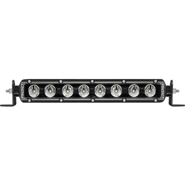 Rigid Industries 10in Radiance Plus SR-Series Single Row LED Light Bar with 8 Backlight Options