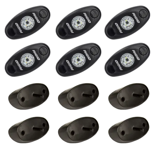 Rigid Industries Rock Light Kit- Cool White (6 lights) thumbnail 7