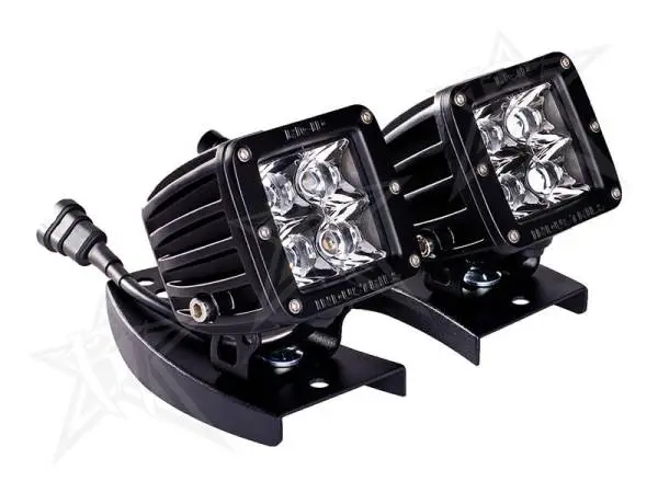 Rigid Industries D-series L Bracket Kit w/Hardware/ Black thumbnail 3