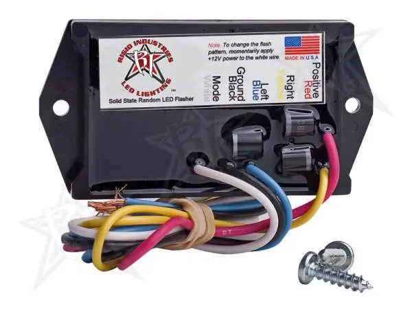 Rigid Industries 3 Amp LED Flasher - 2 Output - 12 Volt thumbnail 2
