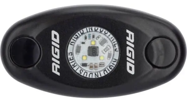 Rigid Industries A-Series Light - Black - Low Strength - Amber
