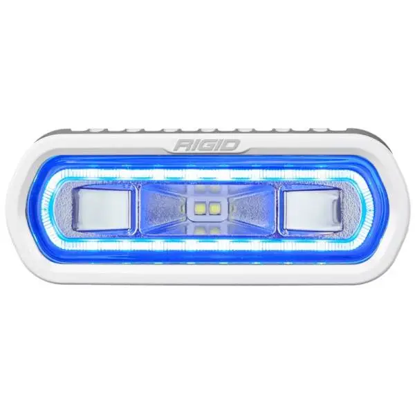 Rigid Industries SR-L Series Marine LED Flood/Spreader w/ Blue Halo - Universal thumbnail 2