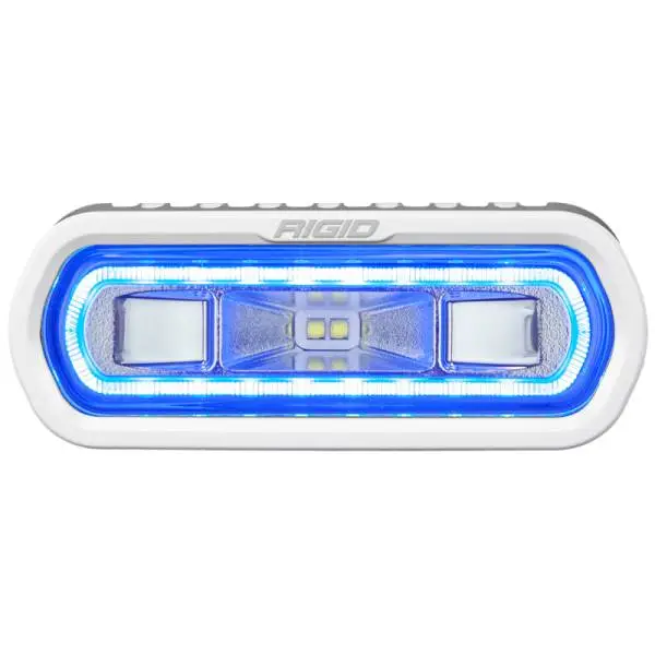 Rigid Industries SR-L Series Marine LED Flood/Spreader w/ Blue Halo - Universal thumbnail 3