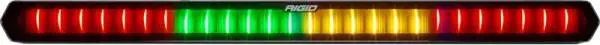Rigid Industries 28in Chase Light Bar Universal - Rear Facing 27 Mode 5 Color LED Light Bar thumbnail 10
