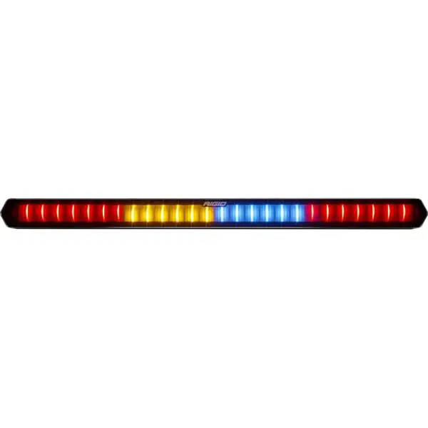 Rigid Industries 28in Chase Light Bar Universal - Rear Facing 27 Mode 5 Color LED Light Bar thumbnail 12