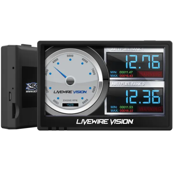 SCT Performance Livewire Vision Performance Monitor (for 1996+ Ford Vehicles) thumbnail 7
