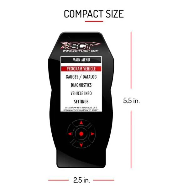 SCT Ford Cars & Trucks (Gas & Diesel) X4 Power Flash Programmer EO Certified thumbnail 8