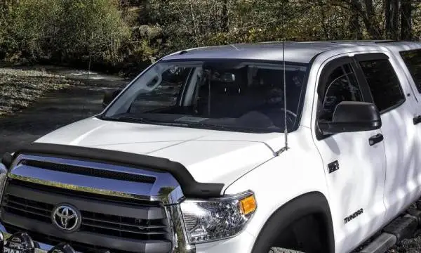Stampede 2008-2010 Ford F-250 Super Duty Vigilante Premium Hood Protector - Smoke thumbnail 4