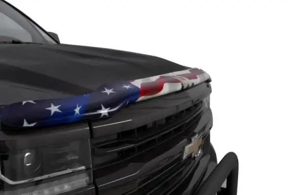 Stampede 1999-2002 Chevy Silverado 2500 Vigilante Premium Hood Protector - Flag thumbnail 6