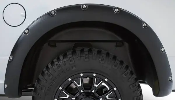 Stampede 2009-2018 Dodge Ram 1500 67.4/76.3/96.3in Ruff Riderz Fender Flares 4pc Textured thumbnail 3