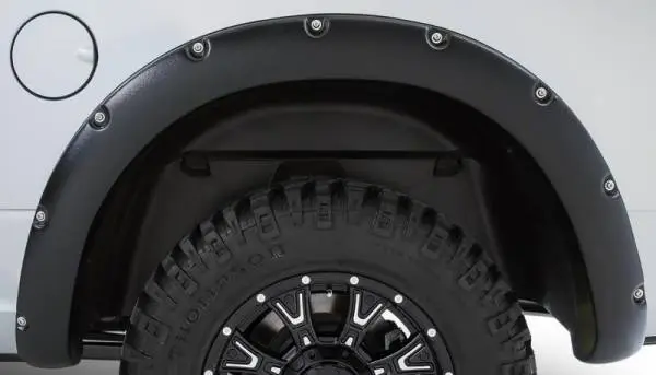 Stampede 2009-2018 Dodge Ram 1500 67.4/76.3/96.3in Ruff Riderz Fender Flares 4pc Textured thumbnail 4