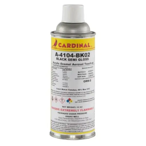 Synergy Black Semi-Gloss Steel Metallic Touch-Up Paint (Aerosol)