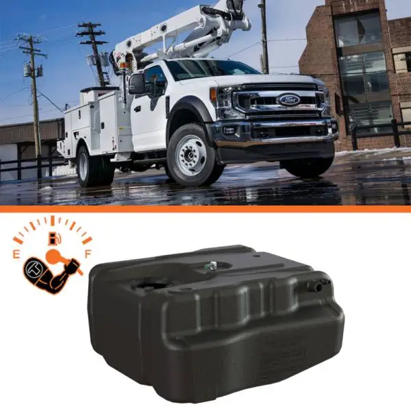 Titan Fuel Tanks 17-22 Ford F-350/F-450/F-550 40 Gallon After-Axle Auxiliary Fuel Tank System thumbnail 4