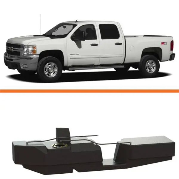 Titan Fuel Tanks 01-10 GM 2500/3500 Duramax Crew Cab Short Bed 52 Gallon XXL Mid-Ship Fuel Tank thumbnail 3