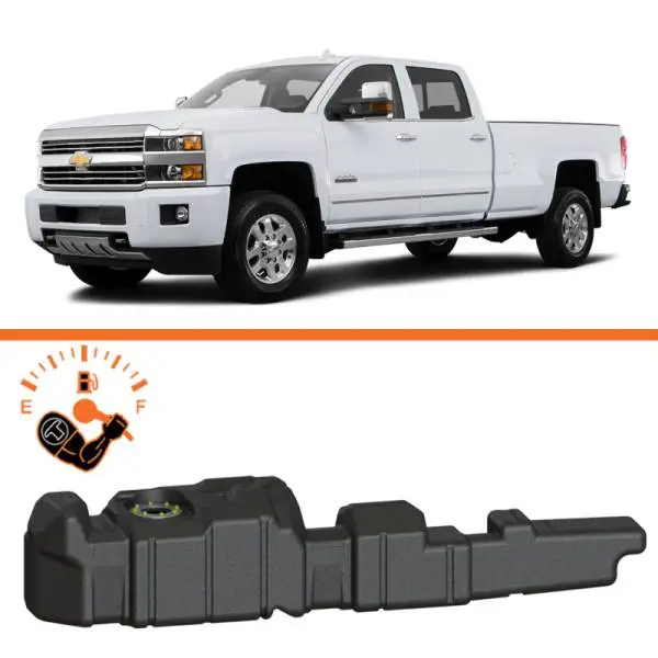 Titan Fuel Tanks 11-16 GM 2500/3500 Duramax Crew/Ext. Cab Long Bed 60 Gallon XXL Mid-Ship Fuel Tank thumbnail 5