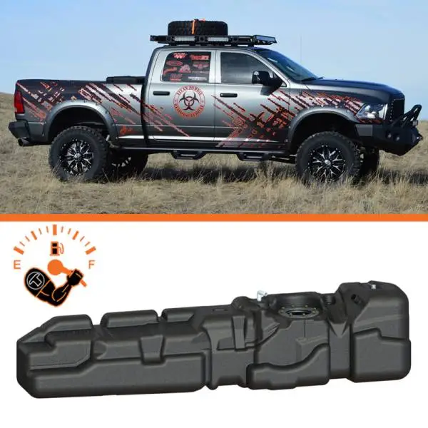 Titan Fuel Tanks 10-12 RAM 2500/3500 Cummins Crew Cab Short Bed 56 Gallon XXL Mid-Ship Fuel Tank thumbnail 5