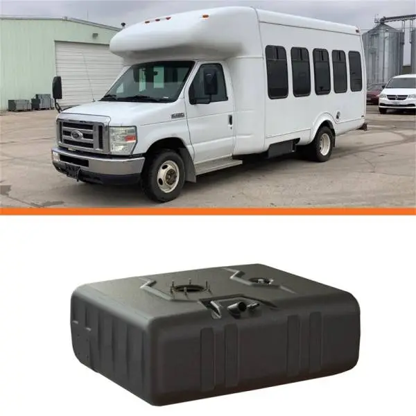Titan Fuel Tanks 99-10 Ford Econoline Cut-Away Cab & Chassis 55 Gallon After-Axle Utility Fuel Tank thumbnail 3