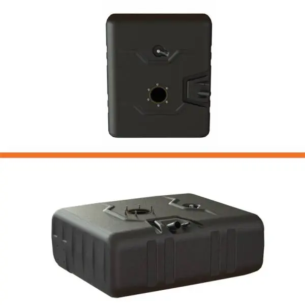 Titan Fuel Tanks 99-10 Ford Econoline Cut-Away Cab & Chassis 55 Gallon After-Axle Utility Fuel Tank thumbnail 4