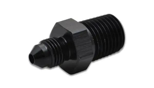 Vibrant -4AN to 3/8in NPT Straight Adapter Fitting - Aluminum image 4